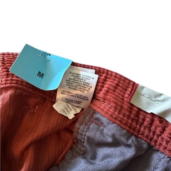 Union Bay Men's Archie Red Clay Corduroy Pull On Shorts Drawstring M NWT - Picture 6 of 8